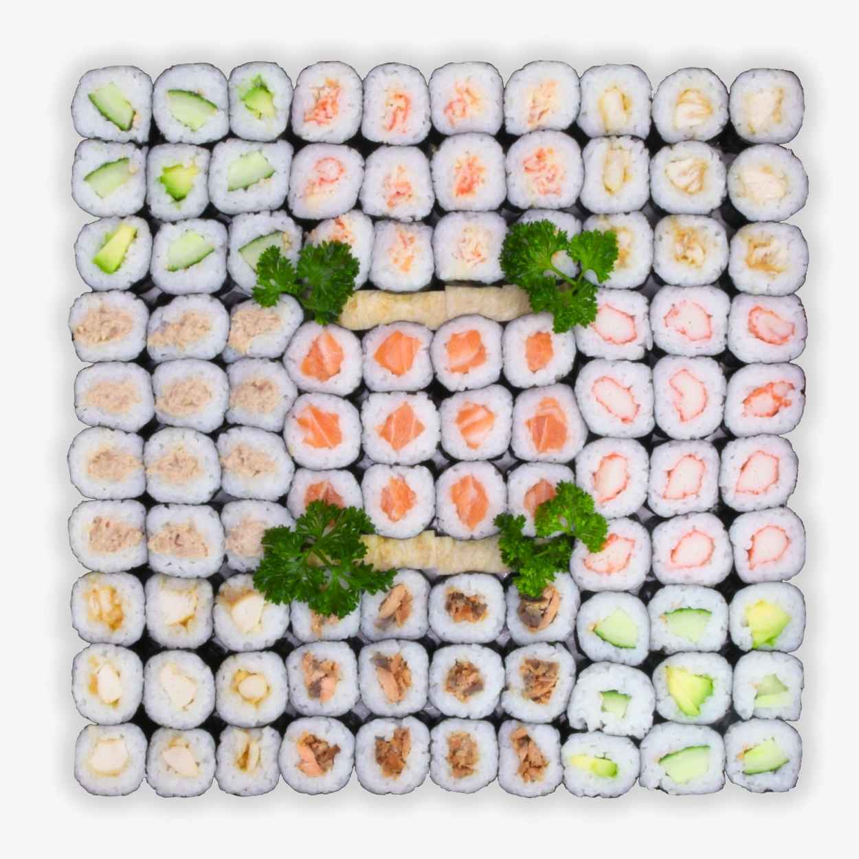 Mini Maki Sushi Platte