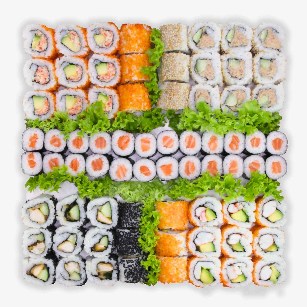 Maki Mix Sushi Platte