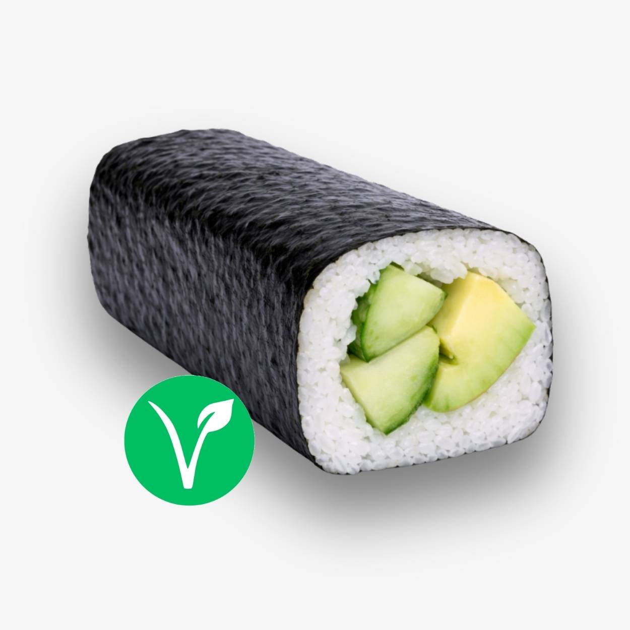 Handrolle Avocado Gurke